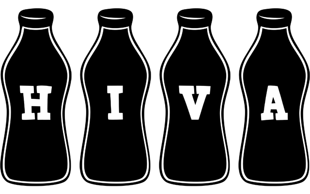 Hiva bottle logo
