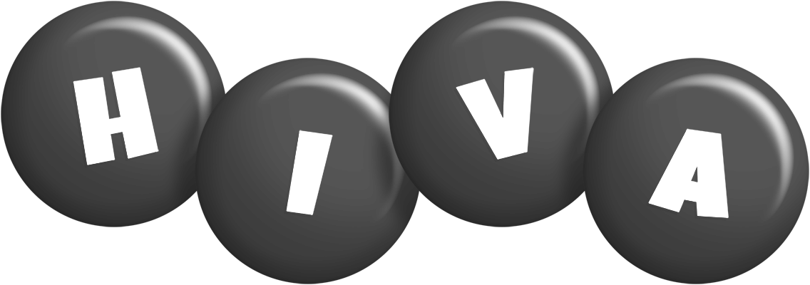 Hiva candy-black logo