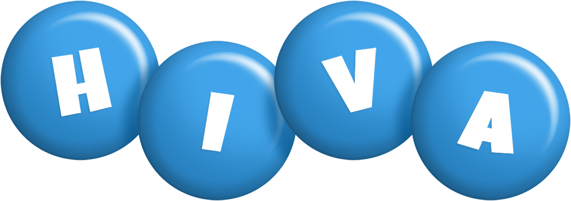 Hiva candy-blue logo