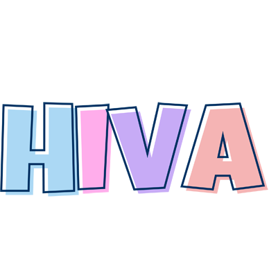 Hiva pastel logo