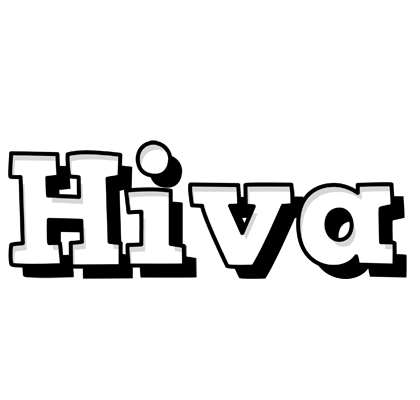 Hiva snowing logo