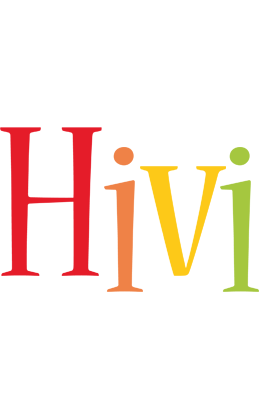 Hivi birthday logo