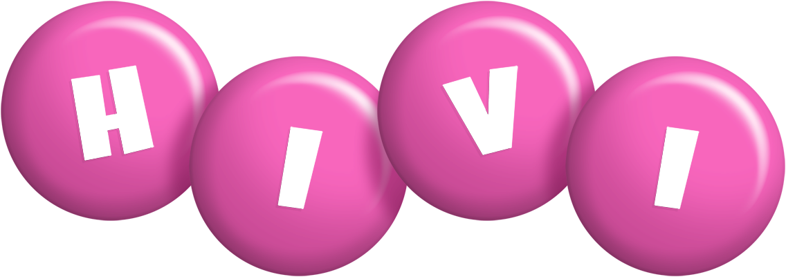 Hivi candy-pink logo