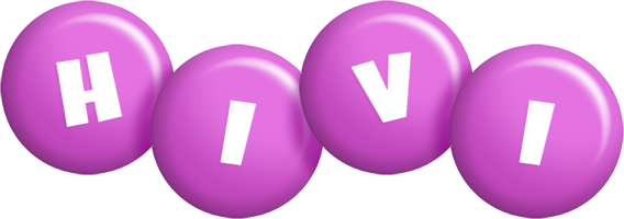 Hivi candy-purple logo