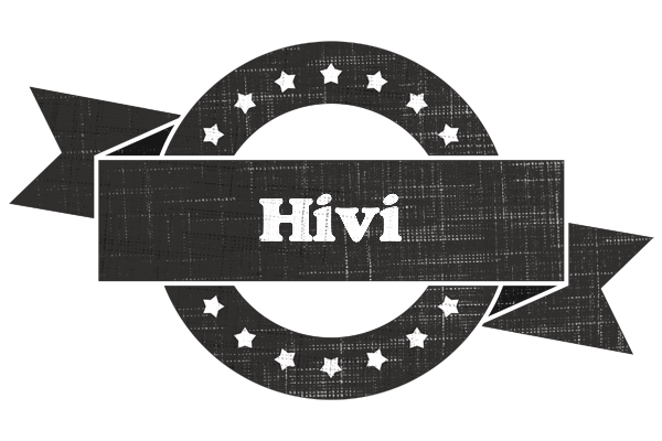 Hivi grunge logo