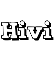 Hivi snowing logo