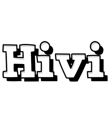 Hivi snowing logo