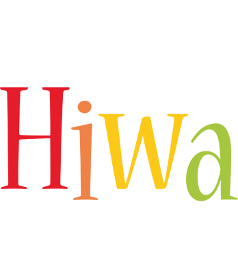 Hiwa birthday logo