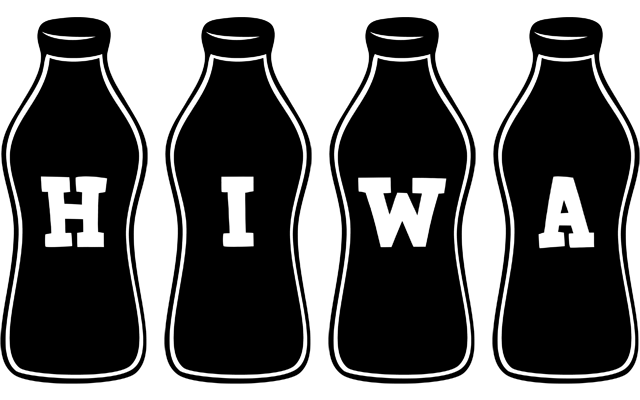Hiwa bottle logo