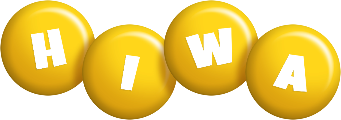 Hiwa candy-yellow logo