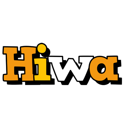 Hiwa cartoon logo