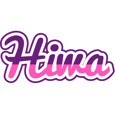 Hiwa cheerful logo