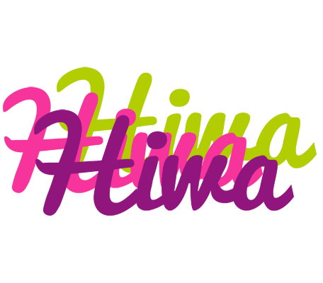 Hiwa flowers logo