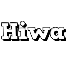 Hiwa snowing logo