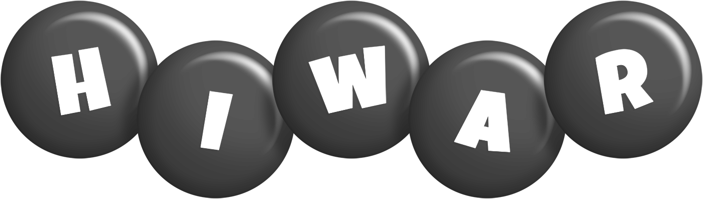 Hiwar candy-black logo