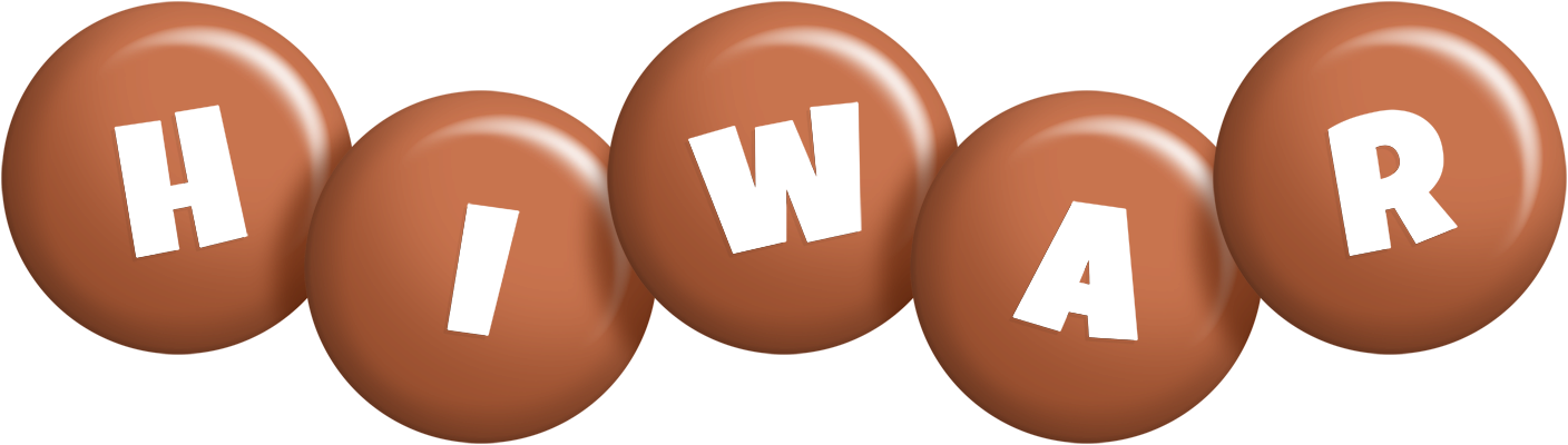 Hiwar candy-brown logo