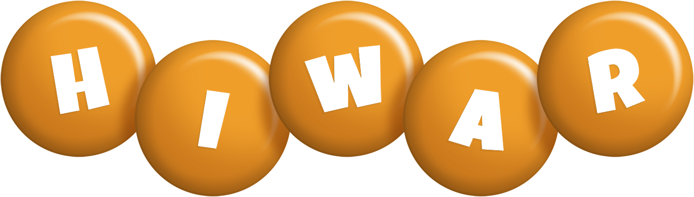Hiwar candy-orange logo
