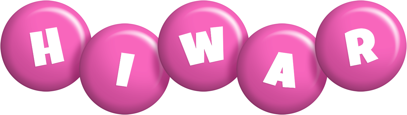 Hiwar candy-pink logo