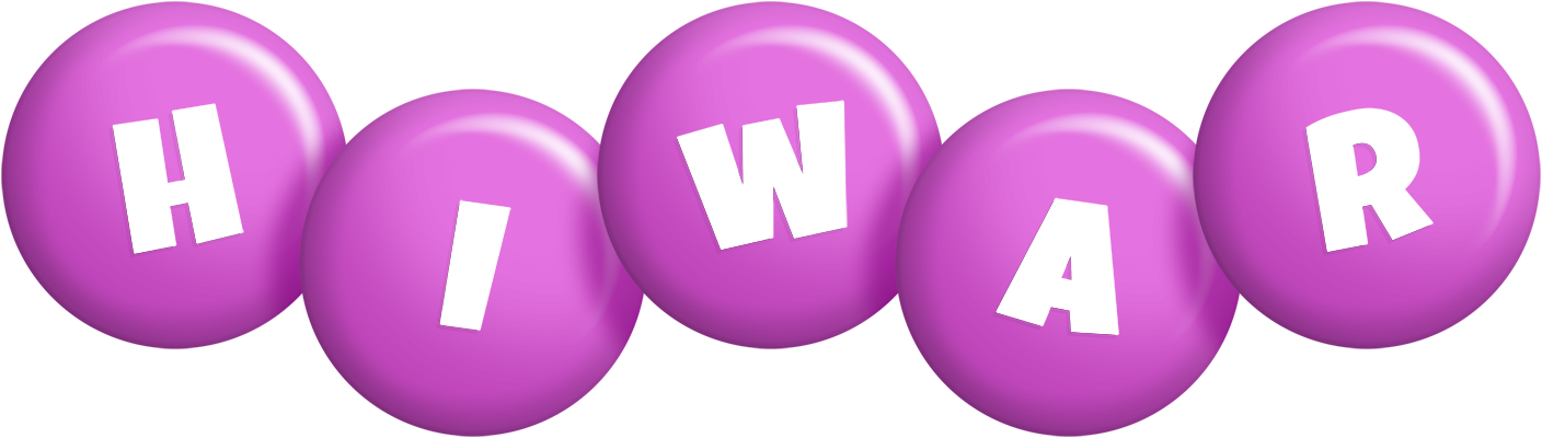 Hiwar candy-purple logo