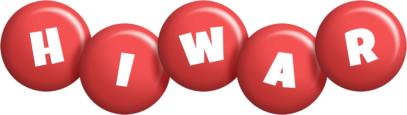 Hiwar candy-red logo