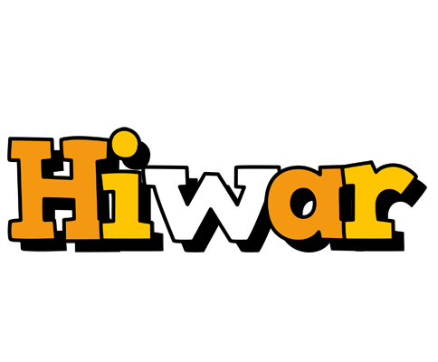 Hiwar cartoon logo