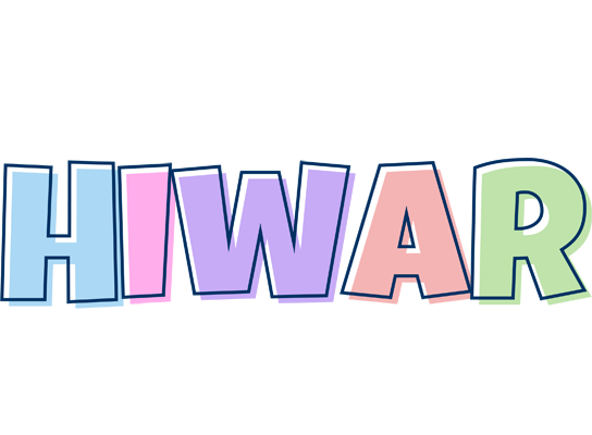 Hiwar pastel logo