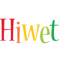 Hiwet birthday logo