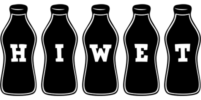 Hiwet bottle logo