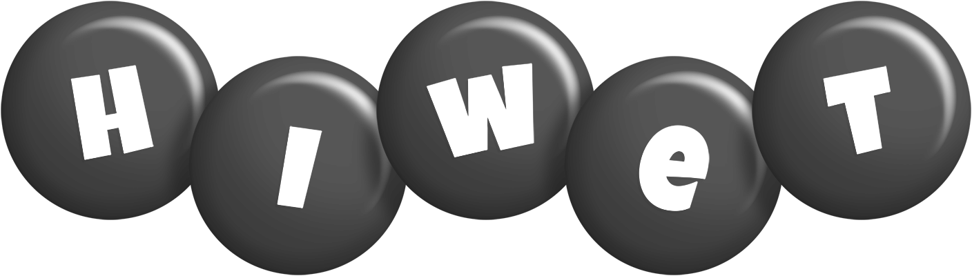 Hiwet candy-black logo