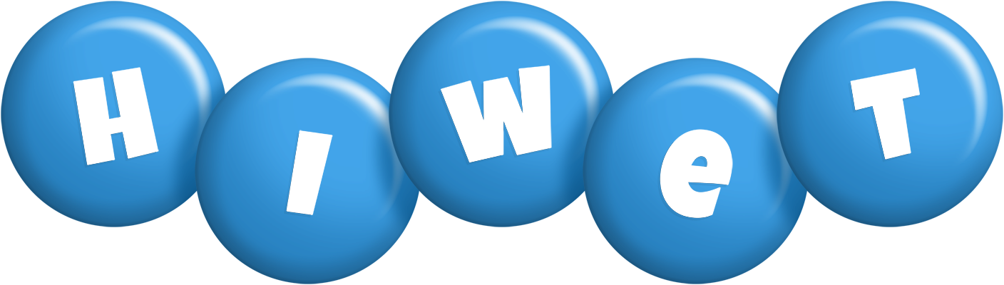 Hiwet candy-blue logo