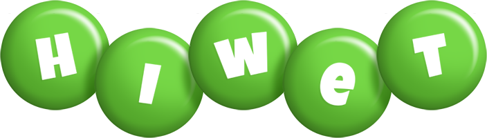 Hiwet candy-green logo