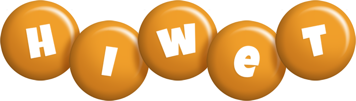 Hiwet candy-orange logo