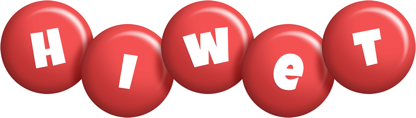 Hiwet candy-red logo