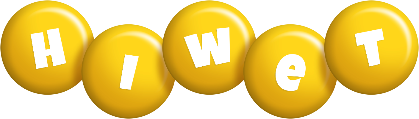 Hiwet candy-yellow logo