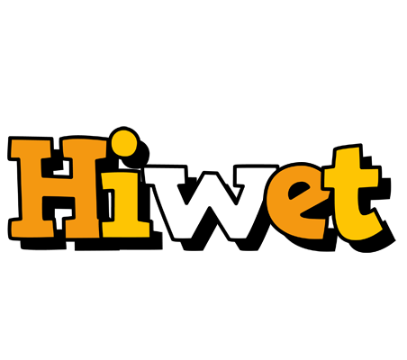Hiwet cartoon logo