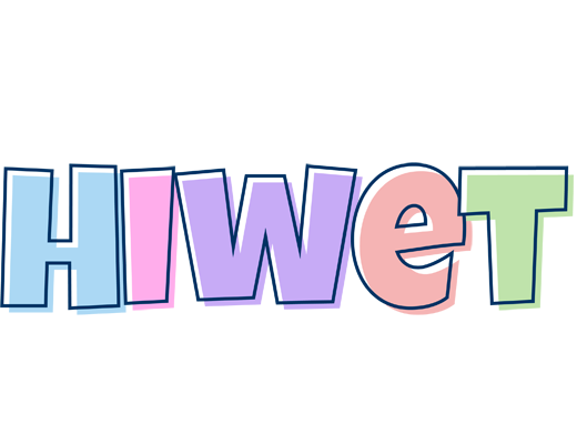 Hiwet pastel logo