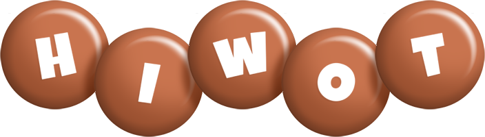 Hiwot candy-brown logo