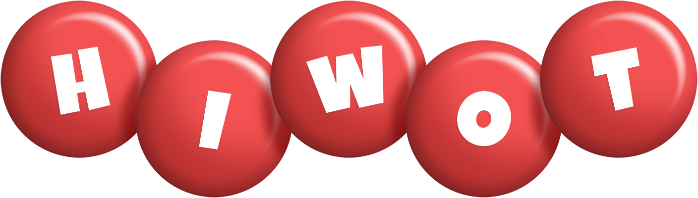 Hiwot candy-red logo