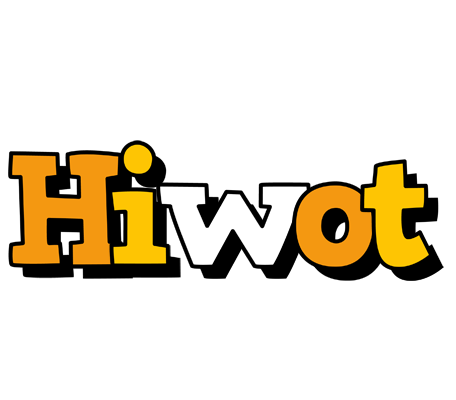 Hiwot cartoon logo