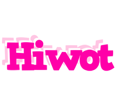 Hiwot dancing logo