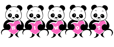 Hiwot love-panda logo