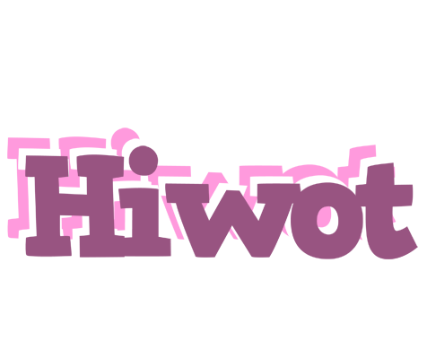Hiwot relaxing logo