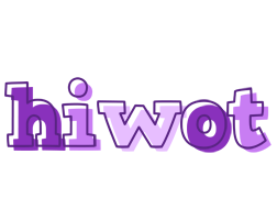 Hiwot sensual logo