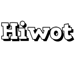 Hiwot snowing logo