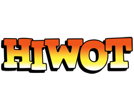 Hiwot sunset logo