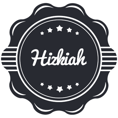 Hizkiah badge logo