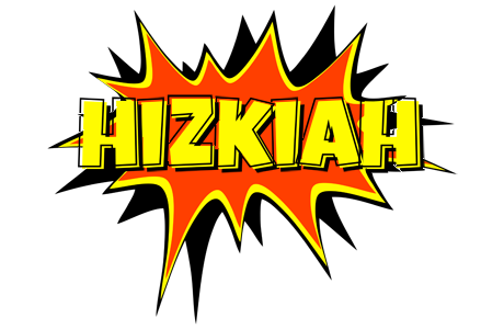 Hizkiah bazinga logo