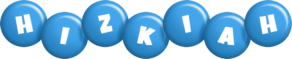 Hizkiah candy-blue logo