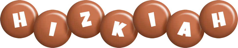 Hizkiah candy-brown logo