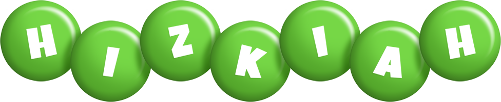 Hizkiah candy-green logo